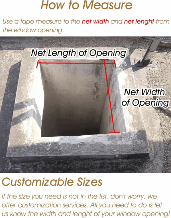 Hand Skylight, Clear Roof Window for Shed, Rooftent, Basement, Garage, Sun Room and Outdoor Attic Entry, Underground Well Lighting Door, Custom Size,Lxw 26X16In/65X40Cm - Image 5