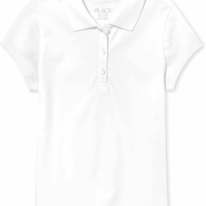 Girls' Uniform Pique Polo
