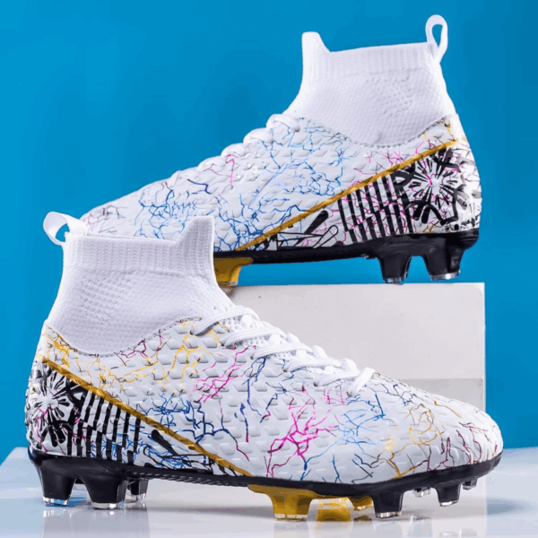 Unisex-Adult Soccer Cleats Lightweight Futsal Training Football Shoes for Big Boys - Image 5
