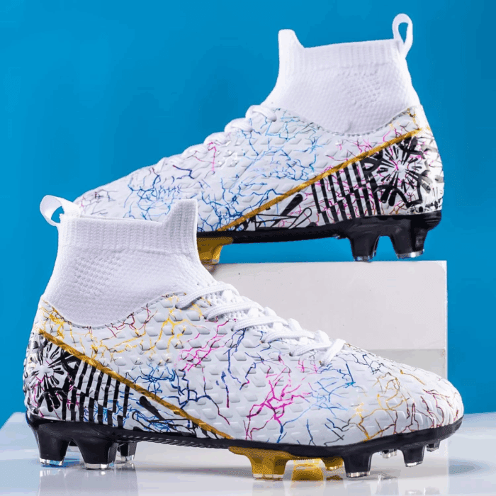 Unisex-Adult Soccer Cleats Lightweight Futsal Training Football Shoes for Big Boys - Image 5