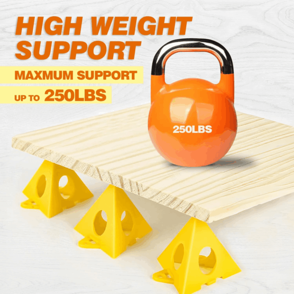 Painters Painting Pyramid Stands: 32Pcs Cabinet Doors Risers & Painting - Paint Triangle Stands Mini Cones Tripods for Canvas Support & Pouring - Art DIY Projects Household Essemtials - Image 3