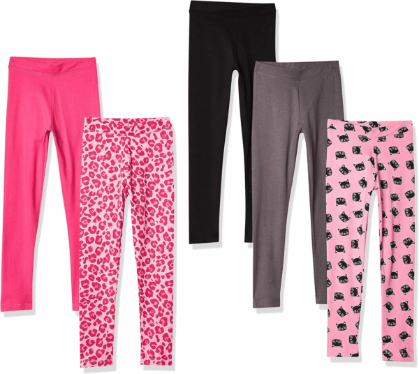 Girls and Toddlers' Leggings, Multipacks
