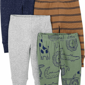 Unisex Babies' Pant, Pack of 4