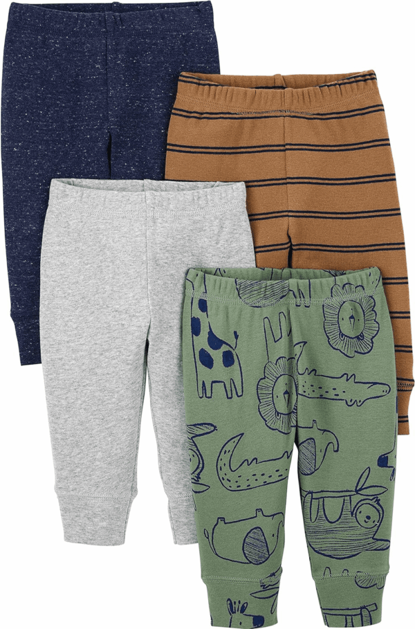 Unisex Babies' Pant, Pack of 4