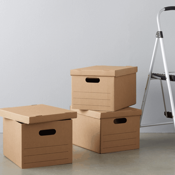 Moving Boxes with Handles and Lids for Packing, 20 Pack, Small, Brown, 15 X 10 X 12 Inches - Image 7