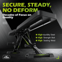Weight Bench, Adjustable Strength Training Bench for Full Body Workout with Fast Folding-New Version - Image 2
