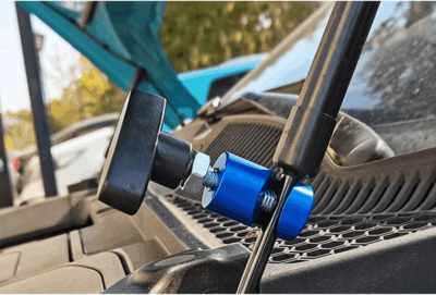 Lift Support Clamp Hood Strut Fixing Clamps Stay Holder for Tailgates and Trunks with up to Dia.3/8” (10Mm) (Pack of 2) - Image 4