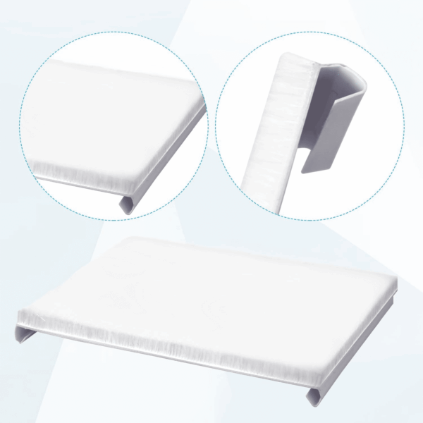 Paint Edger Trimmer with 2Pcs Replacement Pad Refills, Edge Painting Tool for Wall Paint Pad Applicator for Ceilings Corner Edges Painter Trim Painting Supplies - Image 3