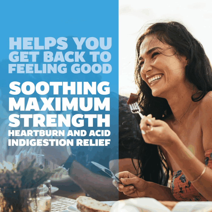 Clean Antacid Maximum Strength Chewable Tablets, Dye Free, 0% Artificial Additives, Calcium Carbonate Relief for Heartburn, Acid Indigestion, & Upset Stomach, Organic Berry Flavor, 72 Ct - Image 4