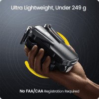 GPS Drone with 4K UHD Camera for Adults Beginner; HS360S 249G Foldable FPV RC Quadcopter with 10000 Feet Control Range, Brushless Motor, Follow Me, Smart Return Home, 5G Transmission - Image 3
