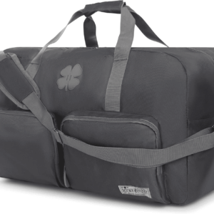 Lucky Travel Duffel Bags 65L, Gym Bag, Travel Bag & Large Duffle Bag for Men, Foldable Overnight Weekender Bags for Women & Men with Adjustable Shoulder Strap, Charcoal