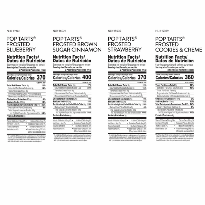 Toaster Pastries, Breakfast Foods, Kids Snacks, Variety Pack (5 Boxes, 60 ) - Image 8