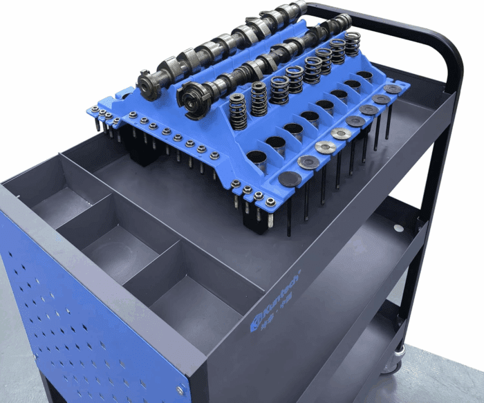 Engine Cylinder Head Organizer Valves Tool,Engine Organizer Parts Tray,Valvetrain Organizer Trays,Engine Cylinder Head Tray Organiser,Store Car Cylinder Head Parts (Valves, Springs, Camshafts) - Image 7