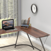 Mesh Desk Organizer with Sliding Drawer, Double Tray and 5 Upright Sections, Copper - Image 4