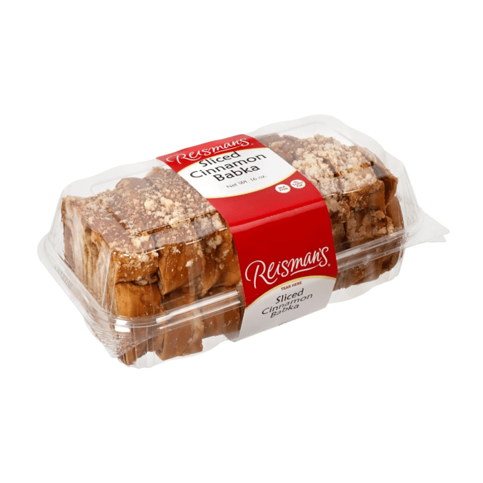 Cinnamon Babka Cake, Fresh Dessert, Nut-Free and Dairy-Free Cinnamon Cake, OU Kosher-Certified Babka Bread (1 Pound (Pack of 1), Cinnamon Babka)