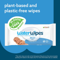Plastic-Free Original Baby Wipes, 99.9% Water Based Wipes, Unscented & Hypoallergenic for Sensitive Skin, 60 Count (Pack of 12), Packaging May Vary - Image 5