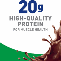 High Protein with Fiber Ready to Drink Complete Nutritional Drink, Rich Chocolate, 8 Fl Oz Bottle, 24 Pack - Image 6