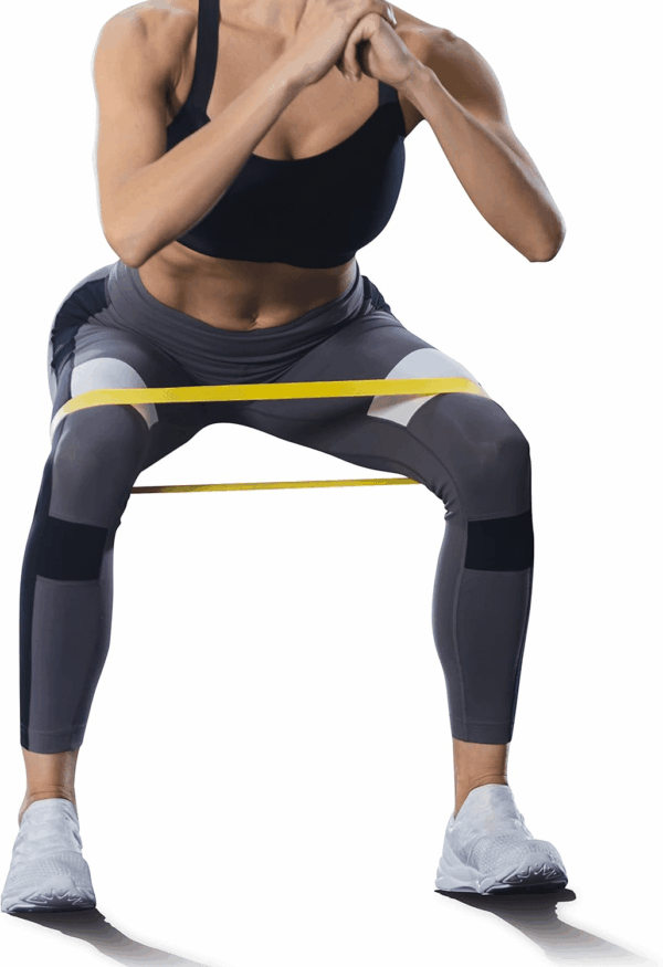 Resistance Loop Exercise Bands, Resistance Bands Exercise Bands for Home Fitness, Stretching, Strength Training, Physical Therapy,Elastic Workout Bands for Women Men Kids, Set of 5 - Image 6