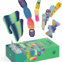 Bandage Family Pack | Adhesive Flexible Fabric & Waterproof Bandages | Assorted Shapes and Patterns for Minor Cuts, Scrapes, and Wounds - 80 Count - Image 2