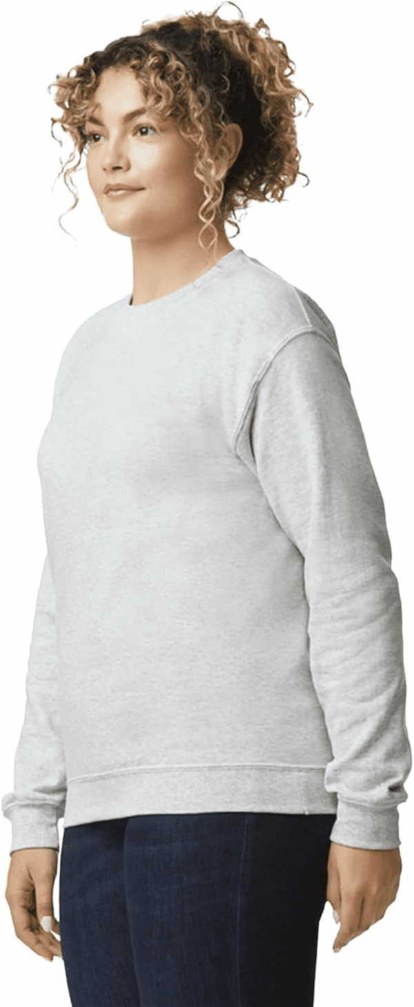 Unisex Adult Fleece Crewneck Sweatshirt, Style G18000, Multipack - Image 2