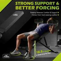 Weight Bench, Adjustable Strength Training Bench for Full Body Workout with Fast Folding-New Version - Image 6