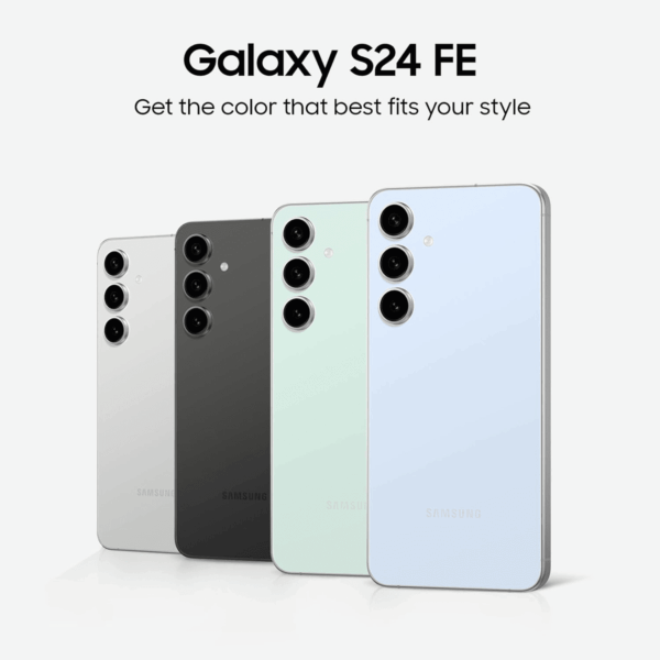 Galaxy S24 FE AI Phone, 128GB Unlocked Android Smartphone, High-Res 50MP Camera, Long Battery Life, Brighter Display Screen, US Version, 2024, US 1 Yr Manufacturer Warranty, Gray - Image 2