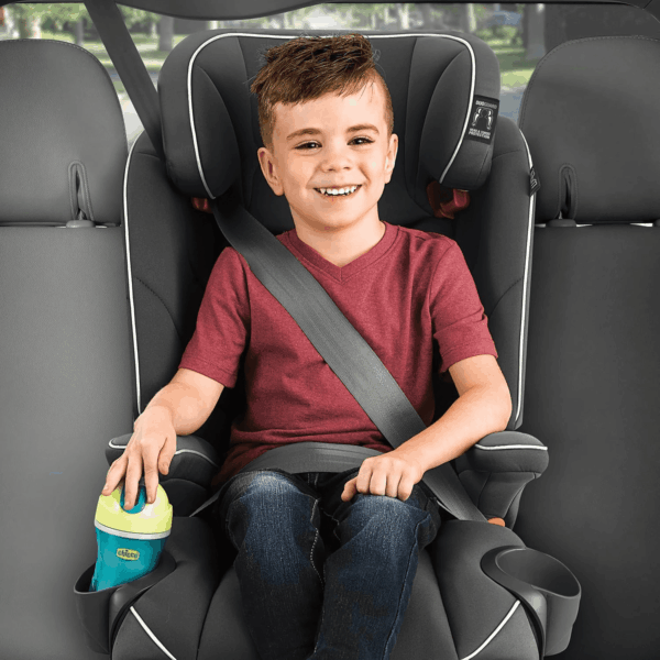 Myfit Harness + Booster Car Seat, Gardenia - Image 3