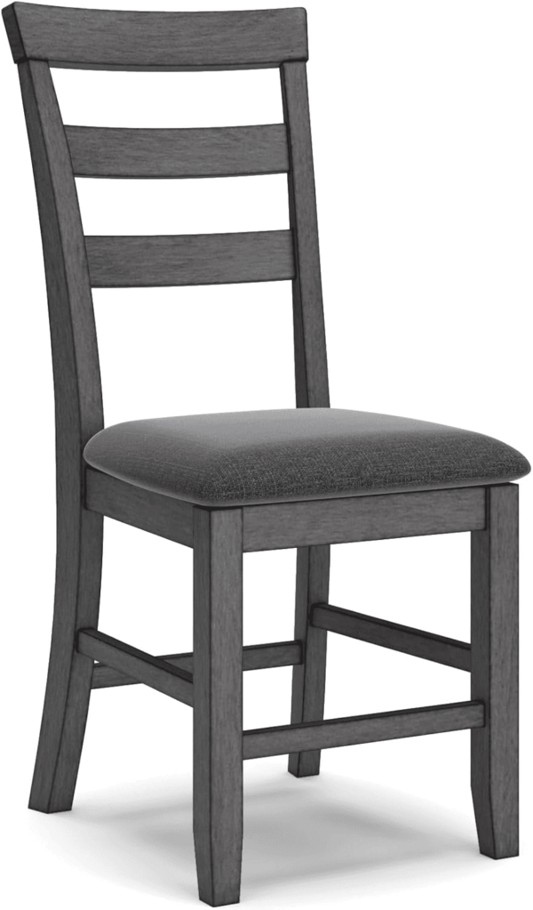 Bridson Modern 6 Piece Dining Set, Includes Dining Table, 4 Chairs & Bench, Gray - Image 5