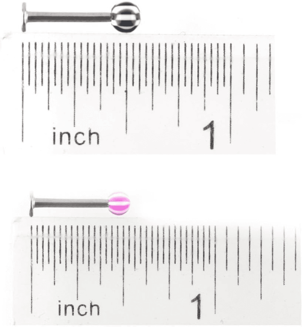 110 PCS Body Jewelry Piercing Eyebrow Navel Belly Tongue Lip Bar Ring 22 Styles - Image 3