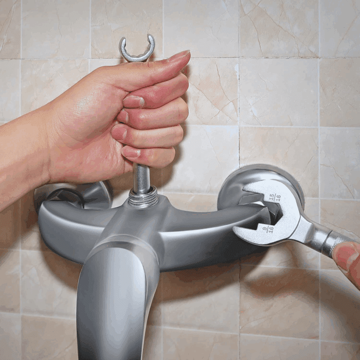 3-In-1 Plumber Wrench & 4 Way Sillcock Key, 2-Pack, for Valve, Faucet Nuts, and Spigots - Image 6