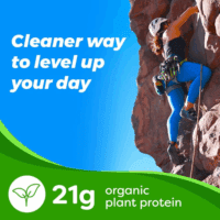 Organic Vegan Protein Powder, Creamy Chocolate Fudge - 21G Plant Protein, 6G Prebiotic Fiber, Low Net Carb, No Lactose Ingredients, No Added Sugar, Non-Gmo, for Shakes & Smoothies, 2.03 Lb - Image 6