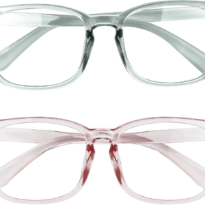 2 Pack Blue Light Glasses for Women and Men - Computer Glasses