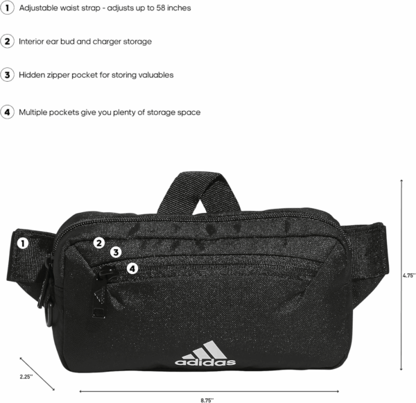 Must Have 2.0 Belt Bag Crossbody Waist Pack with Adjustable Strap for Festivals and Travel - Image 2