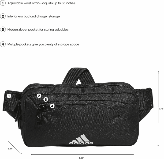 Must Have 2.0 Belt Bag Crossbody Waist Pack with Adjustable Strap for Festivals and Travel - Image 2