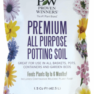 Premium All Purpose Potting Soil, 1.5 Cu. Ft. Bag, Black