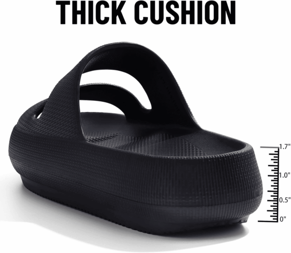 Orthopedic Slide Sandals for Women with Arch Support Pillow Soft Recovery Slip on Sandals Lightweight Summer Cloud Slippers for Plantar Fasciitis - Image 4