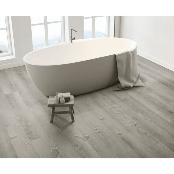 Slate Oak Gray Wood Look 6-Mil X 6-In W X 36-In L Waterproof and Water Resistant Interlocking Luxury Vinyl Plank Flooring ( 22.17-Sq Ft Carton ) - Image 6
