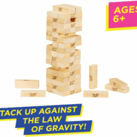 Jenga Game | the Original Wood Block Game with Genuine Hardwood Blocks | Stacking Tower Game | Ages 6+ | 1 or More Players | Party Games for Kids | Family Games - Image 2
