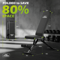 Weight Bench, Adjustable Strength Training Bench for Full Body Workout with Fast Folding-New Version - Image 7