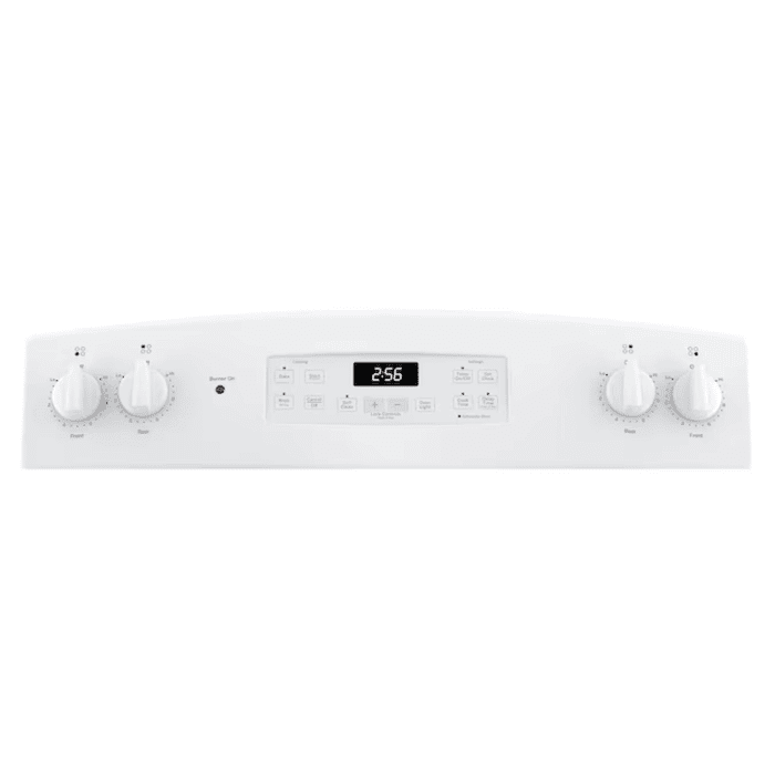 30-In 4 Burners 5.0-Cu Ft Freestanding Electric Ran ( White ) - Image 6