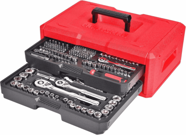 Mechanics Tool Set, 256-Piece Hand Tool and Socket Set with 2-Drawer Tool Box (CMMT45256) - Image 7