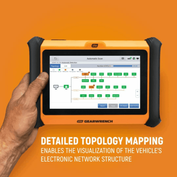 7" Wireless Bi-Directional Diagnostic Scanner Tablet | GWSMART07 - Image 5