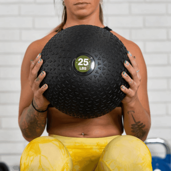 Weighted Medicine Slam Ball - Exercise Ball with Easy Grip Textured Surface - Image 6