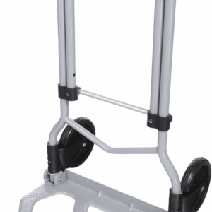 Aluminum Folding Hand Truck and Dolly, 220Lbs Capacity, Cart Ideal for Moving Heavy Loads, Portable and Durable