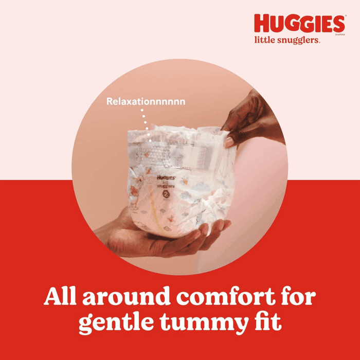 Little Snugglers Baby Diapers, Size Newborn (Up to 10 Lbs), 31 Ct, Newborn Diapers (Pack of 2) - Image 3