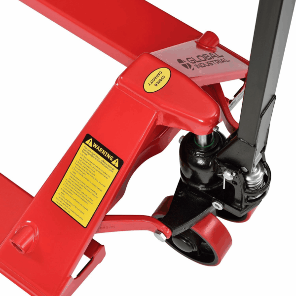 Standard Duty Pallet Jack Truck 5500 Lb. Capacity, 27 X 48 Forks - Image 6