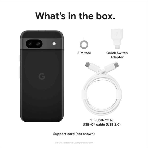 Pixel 8A - Unlocked Android Phone with  AI, Advanced Pixel Camera and 24-Hour Battery - Bay - 128 GB - Image 12