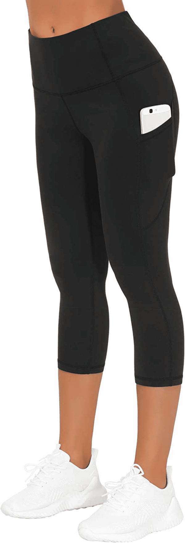 Womens' Yoga Pants High Waist with Pocket Tummy Control - Image 5