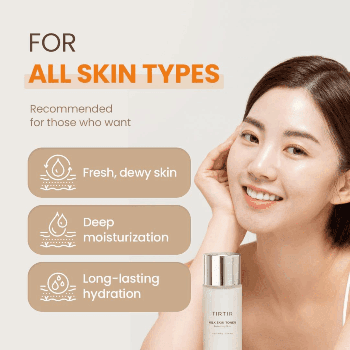 Milk Skin Rice Toner | Deep Moisturizing, Hydrating Toner for Face, Niacinamide, Ceramide, Rice Bran Extract, Nature-Oriented Ingredients for Korean Skin Care, Vegan, 5.07 Fl.Oz. - Image 6