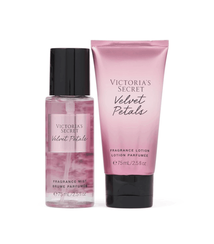 Velvet Petals 2 Piece Mini Mist & Lotion Gift Set - Image 2